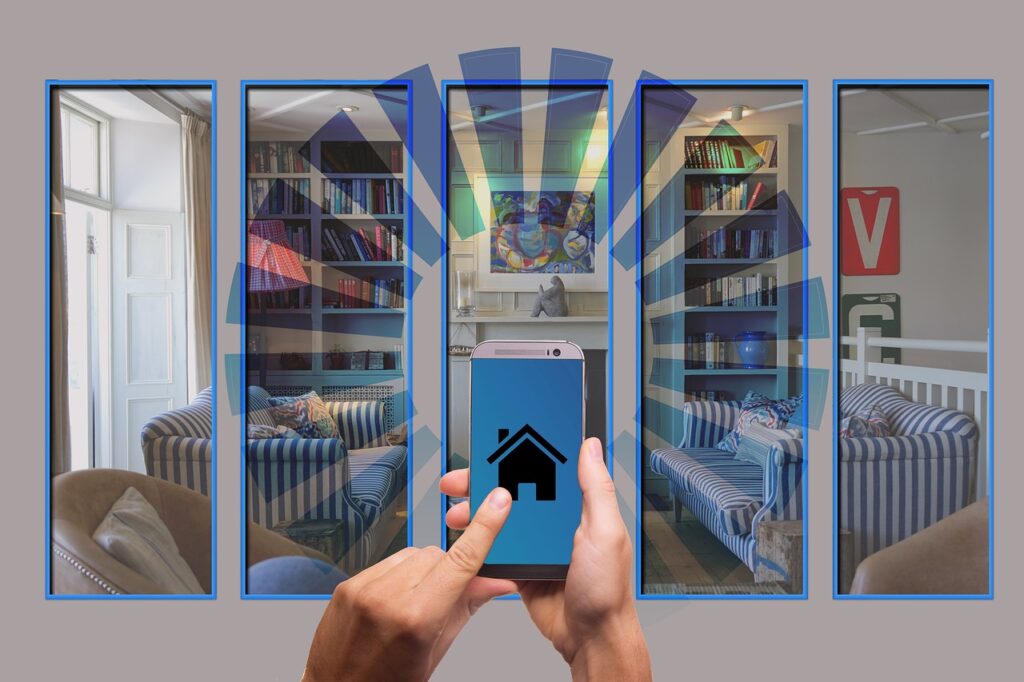 Using smart tech on phone to highlight home electrical areas and cut energy waste
